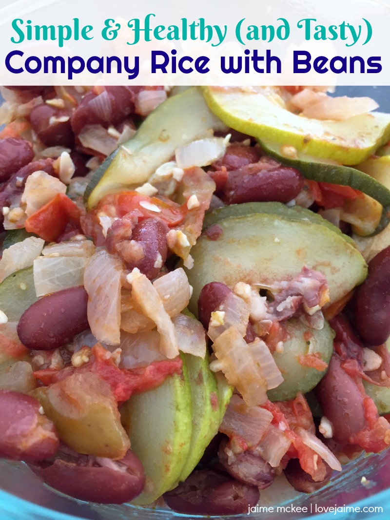 Healthy recipe: Company Rice With Beans