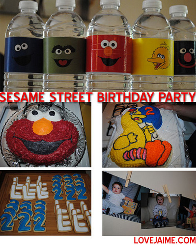 Sesame Street 2nd birthday party!