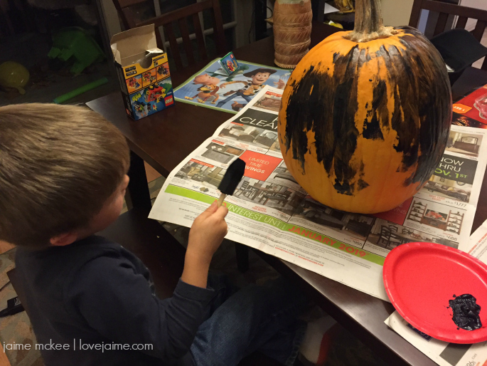 pumpkin-painting