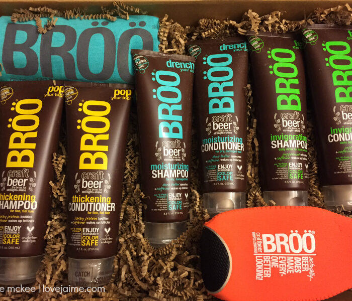 Beer DOES make everyone better looking – BRÖÖ Shampoo & Conditioner review #MomsMeet #ad #giveaway