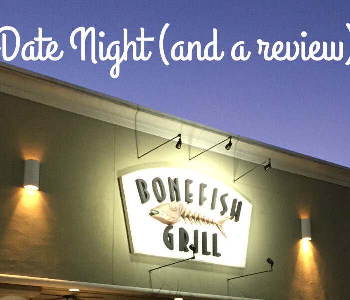 Date night out with Bonefish Grill (and a giveaway!) #ad