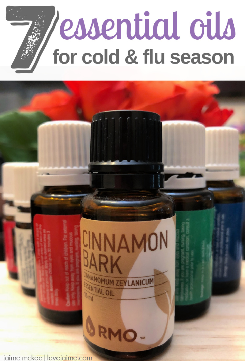 My favorite essential oils to use during cold and flu season (and WHY they're my favorites!)