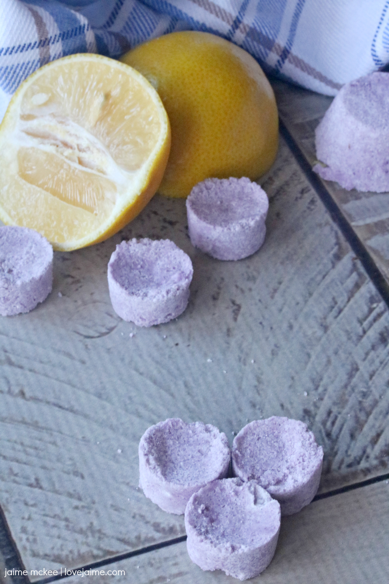Lemon Lavender Bath Bombs Recipe