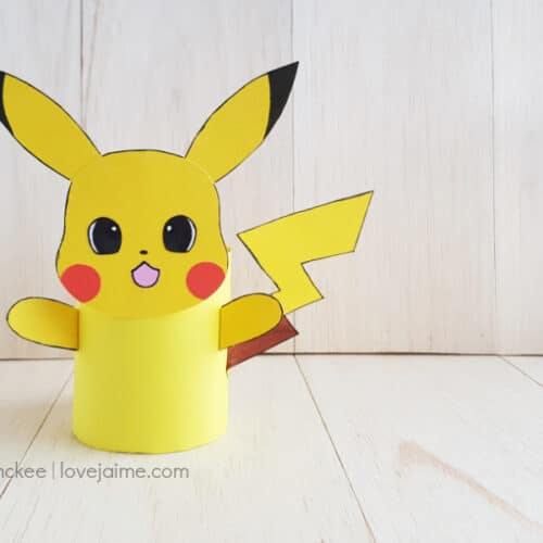 Pokemon Pikachu paper craft